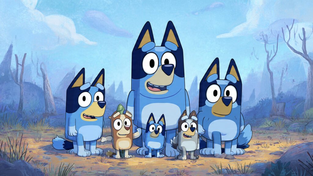 Free download Bluey cartoon character images