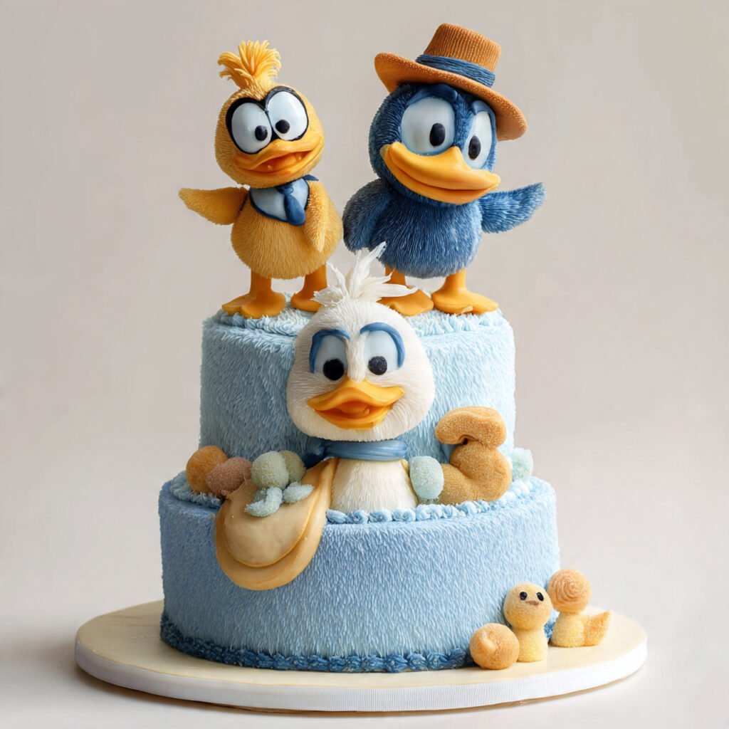 Adorable Bluey Inspired Duck Cake Pictures