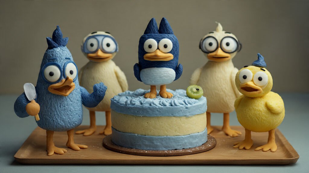 Trendy Bluey Duck Cake Party Designs