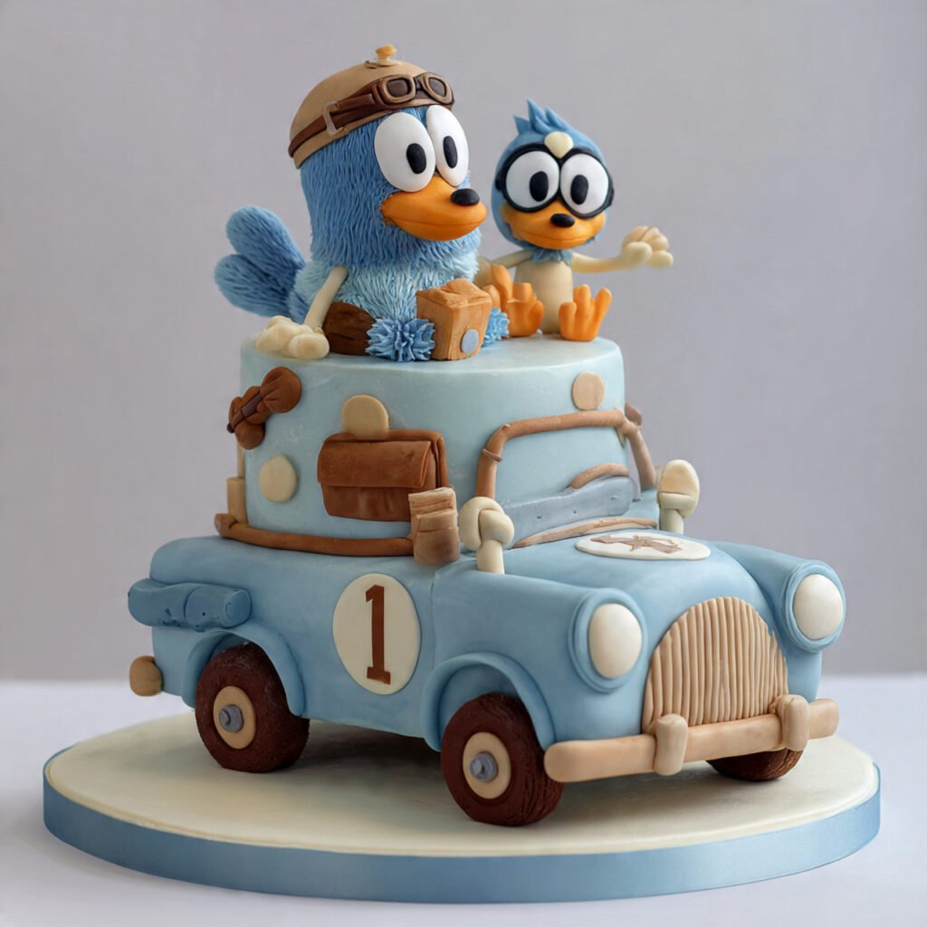Amazing Bluey Duck Cake Design Gallery