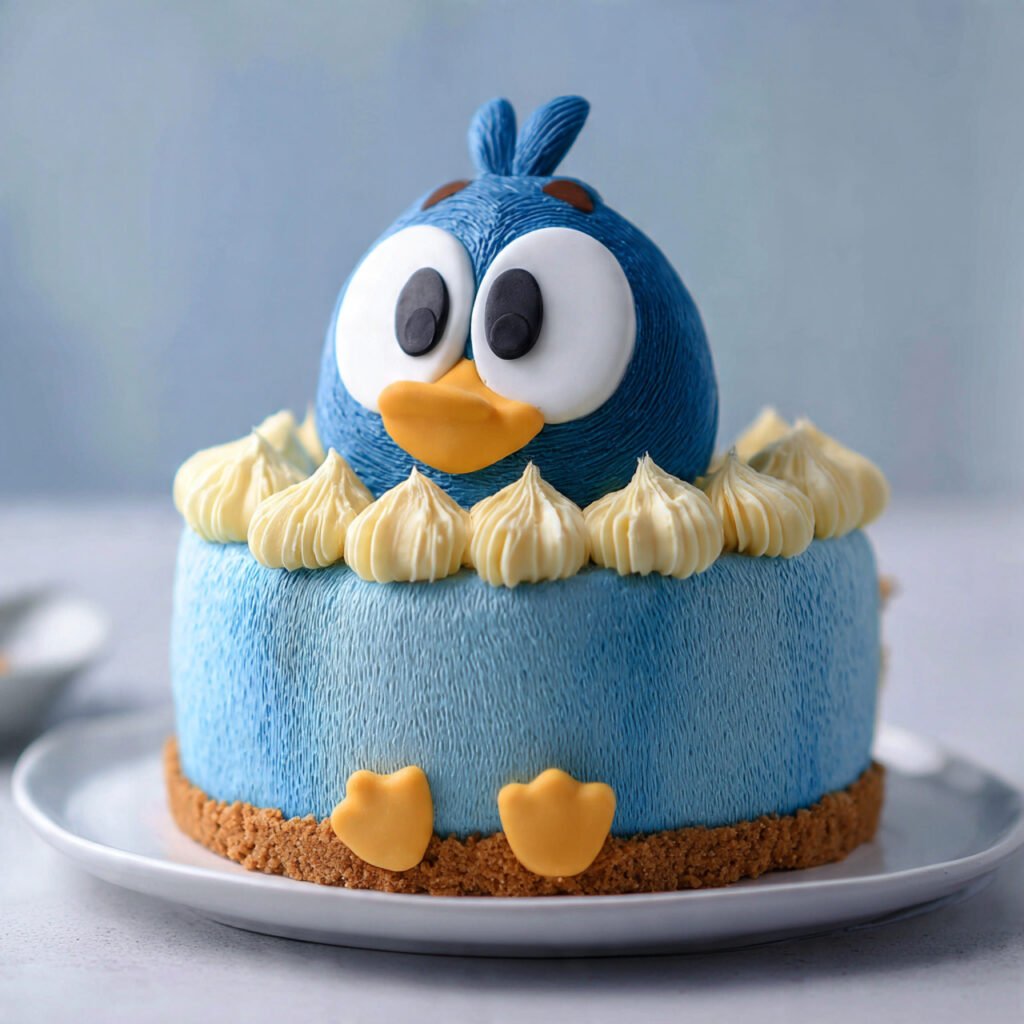 Bluey Duck Cake Birthday Party Gallery