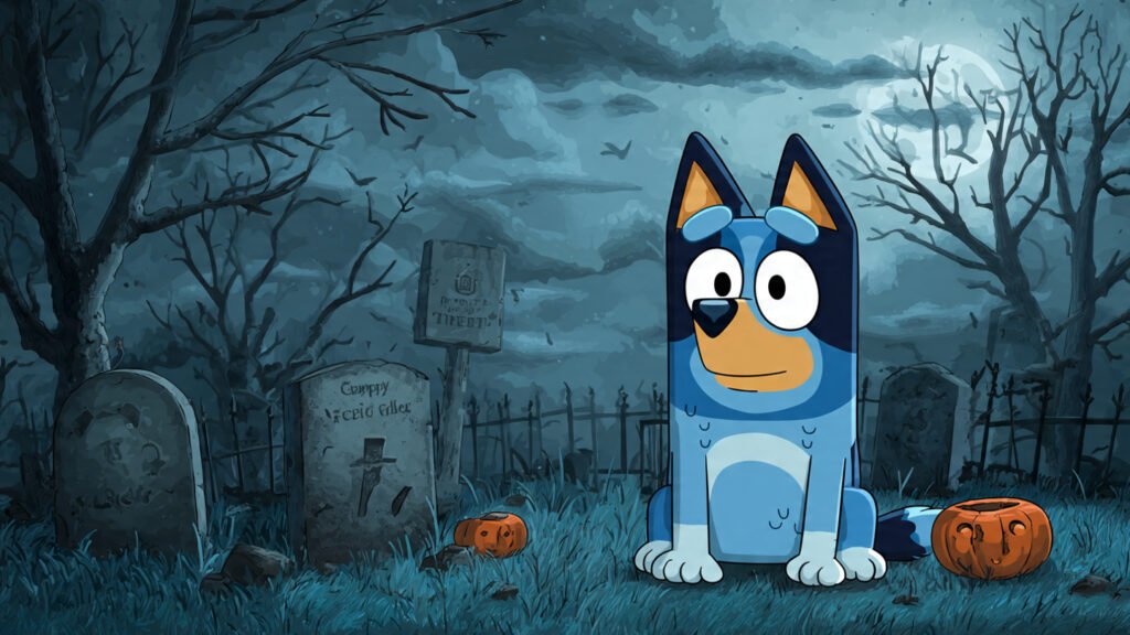 Spooky Bluey Halloween Activity Printables For Children