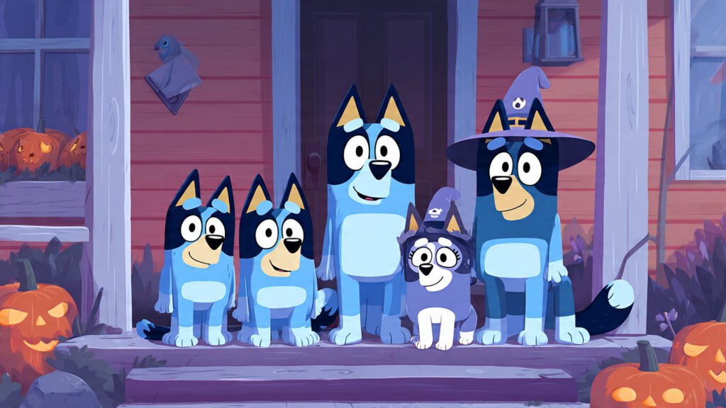 Bluey Halloween Printable Games And Puzzles For Kids