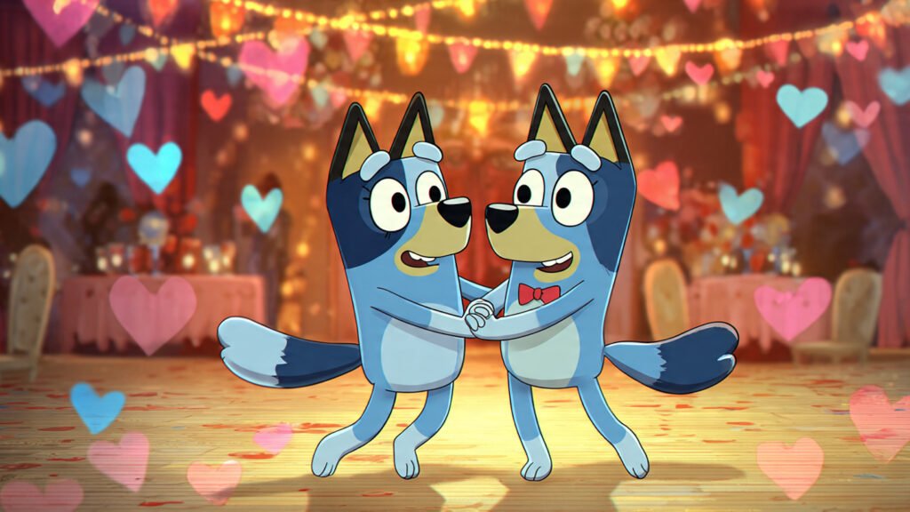 Bluey Love Celebration Dance Picture Collection