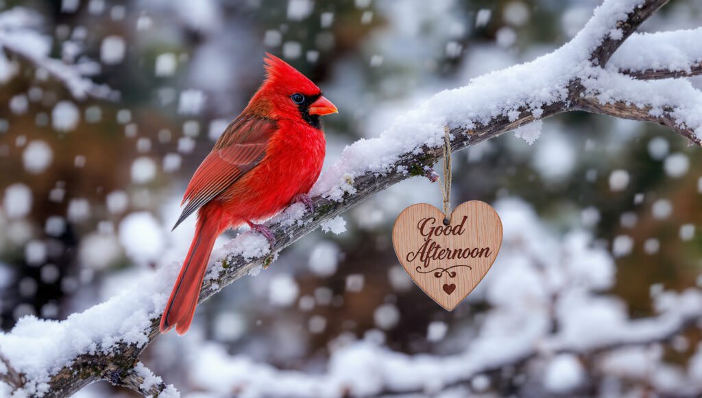 Peaceful Winter Good Afternoon Greetings