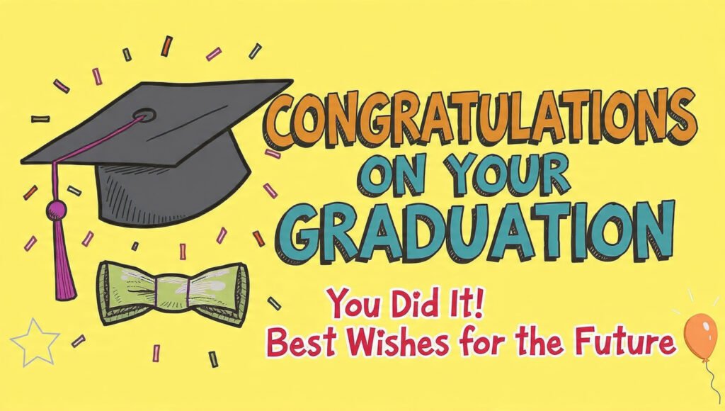 Say congrats with beautiful graduation pictures