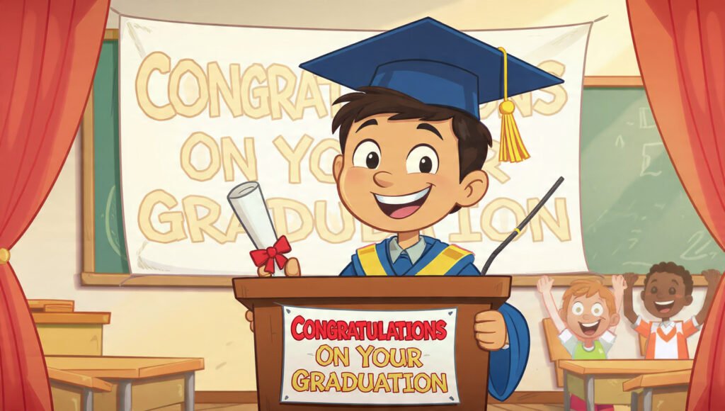 Cheer graduates with these heartfelt images