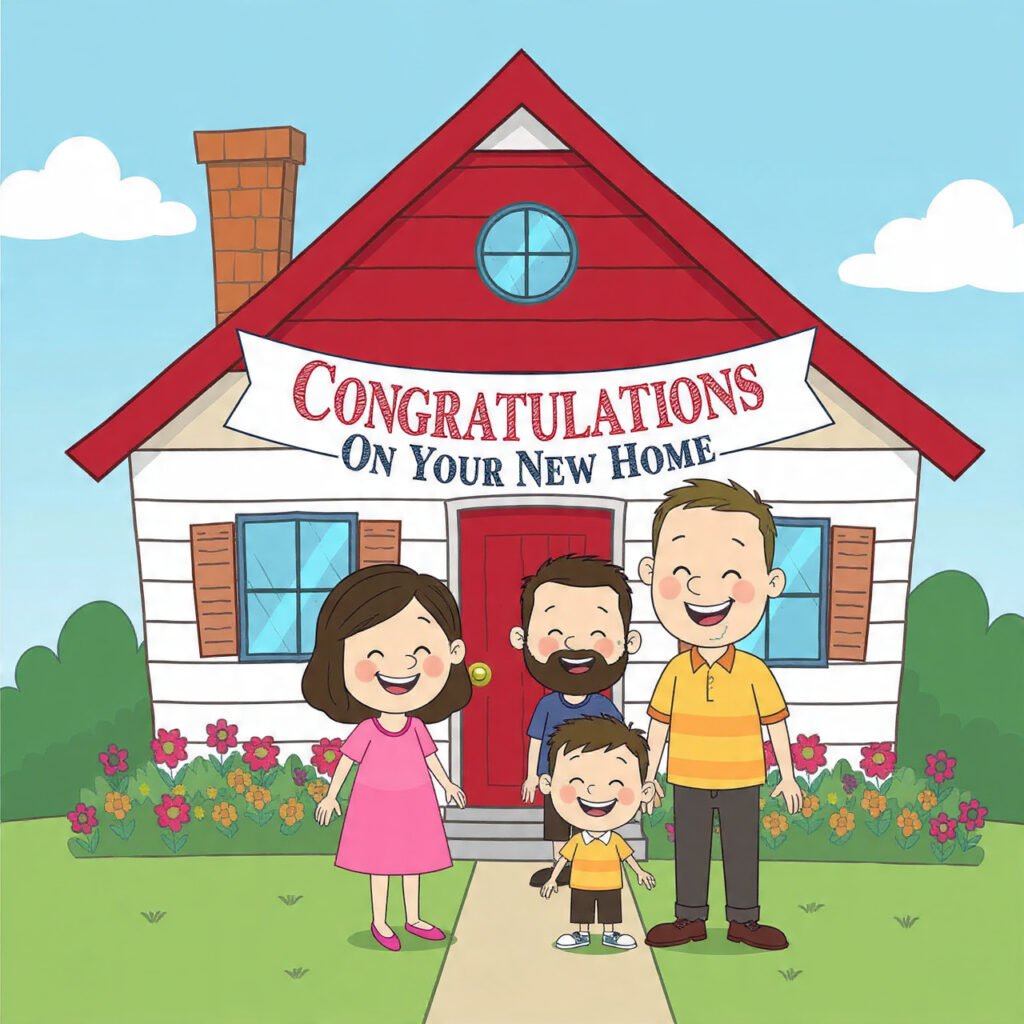 Welcome to your amazing new home!