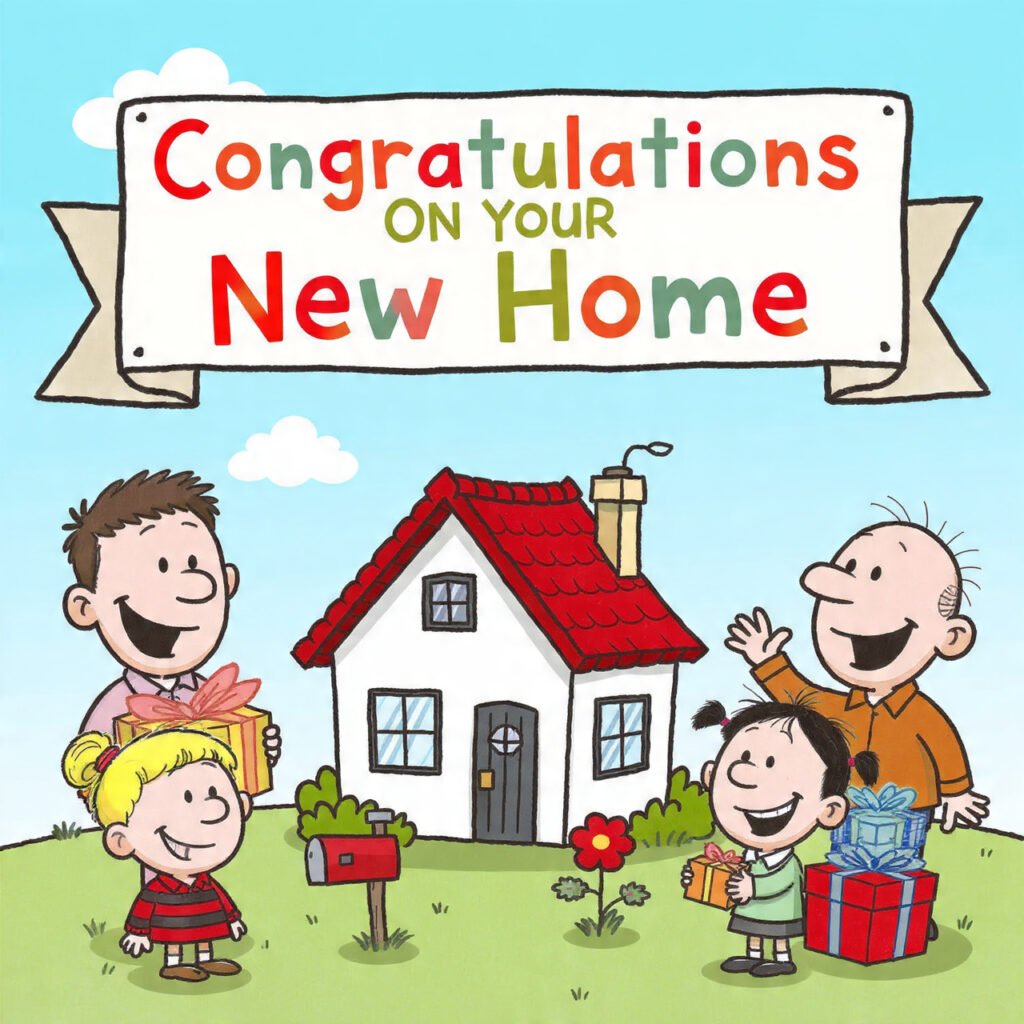 Congrats on moving into your home!