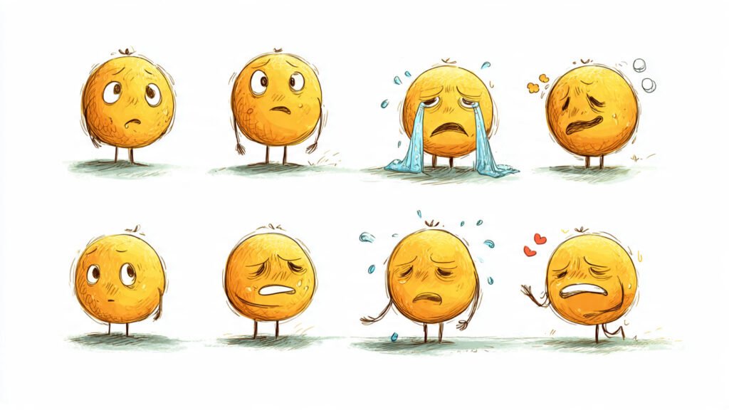 Heartfelt Sad Emojis For Emotional Souls