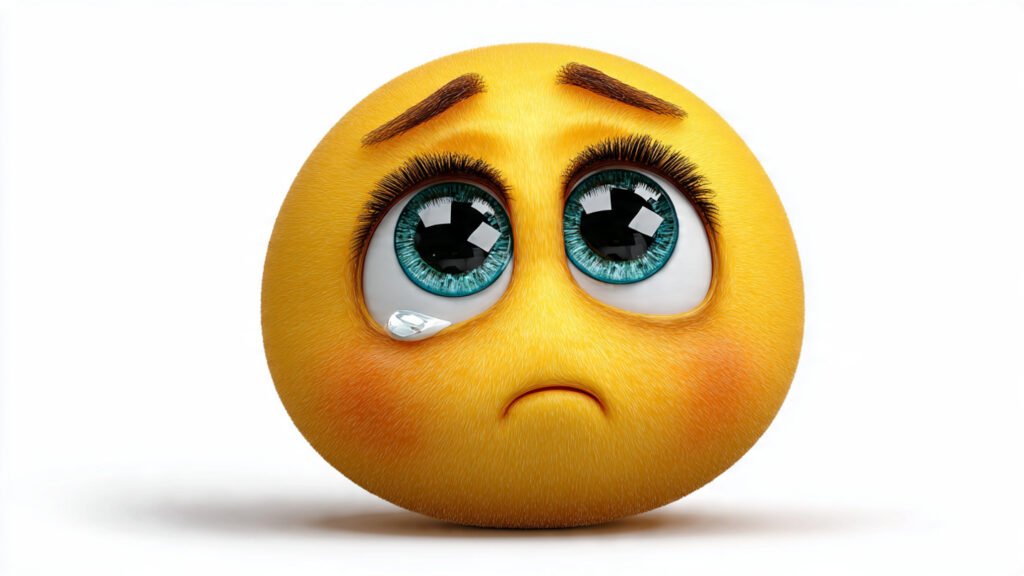 Emojis Capturing Tears And Silent Suffering