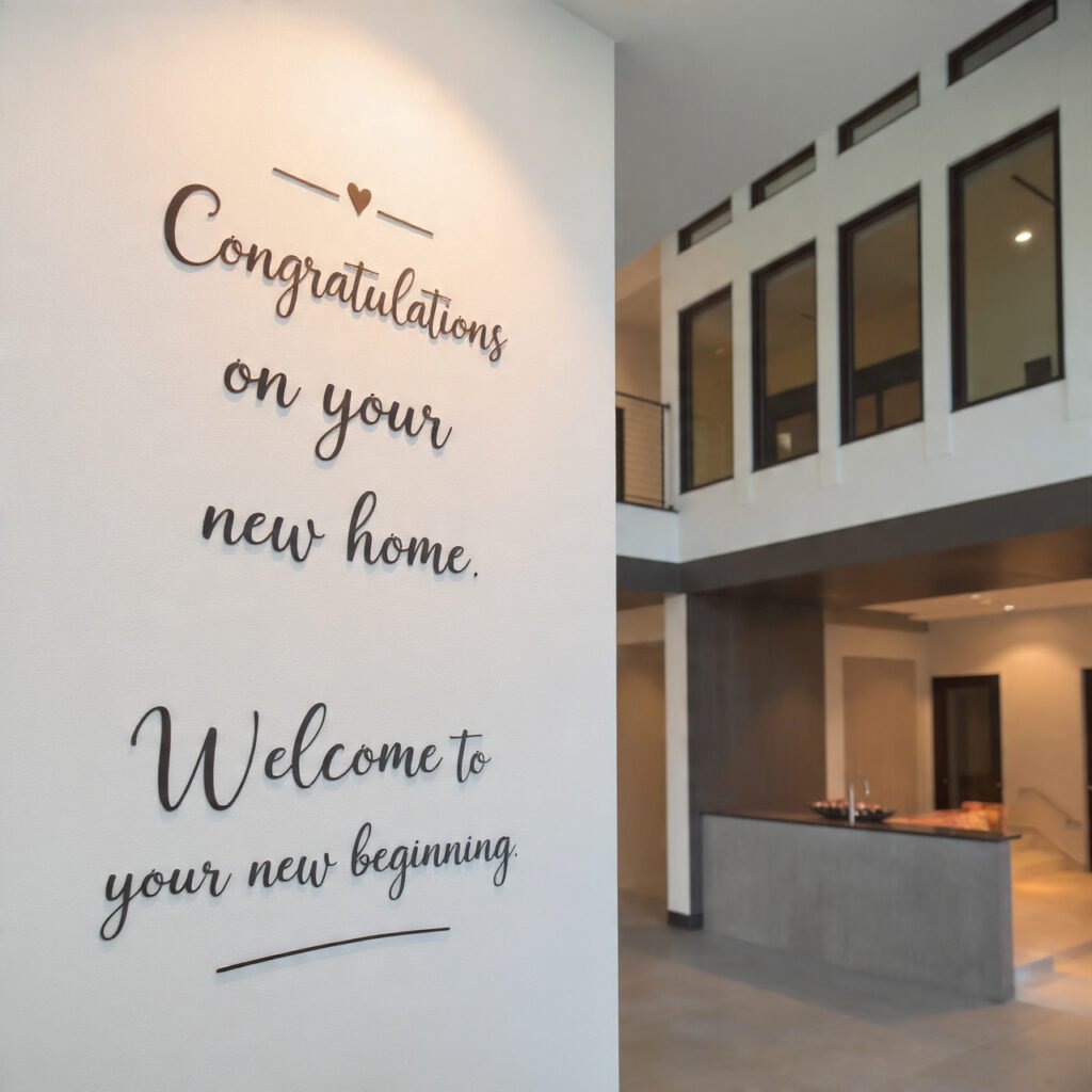 Happiness and love in your home!