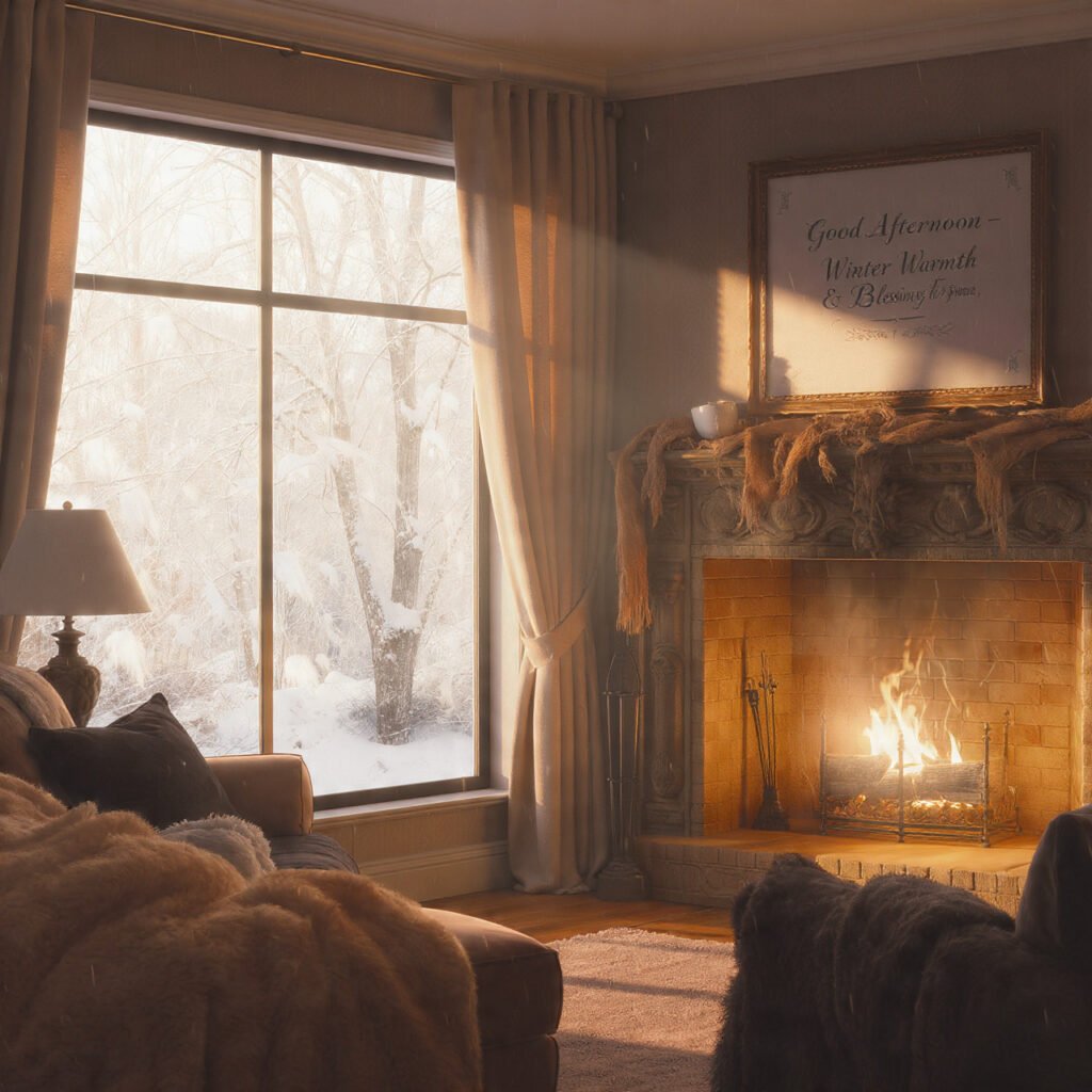 Winter Afternoon Inspiration And Blessings