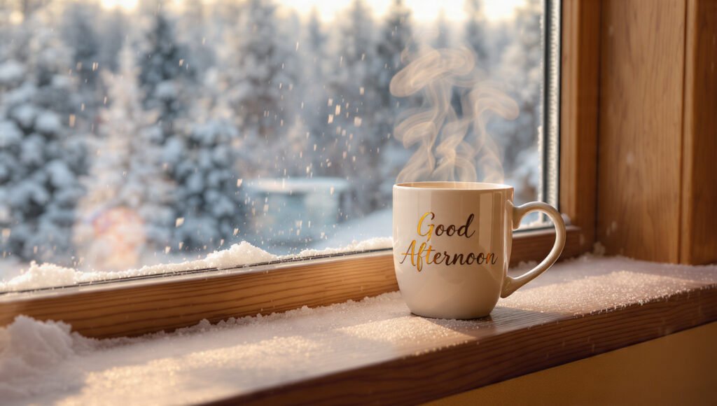 Serene Winter Afternoon Blessings Collection