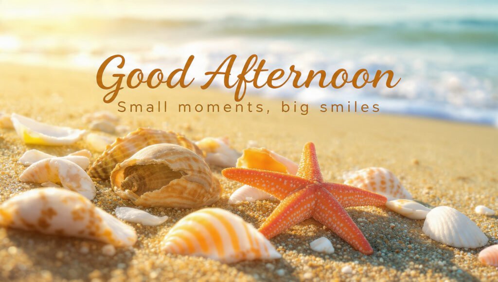 Relaxing Good Afternoon Beach Quotes Images