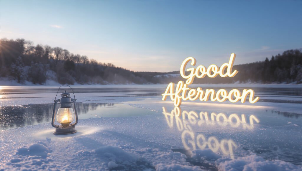 Frosty Afternoon Blessings With Love