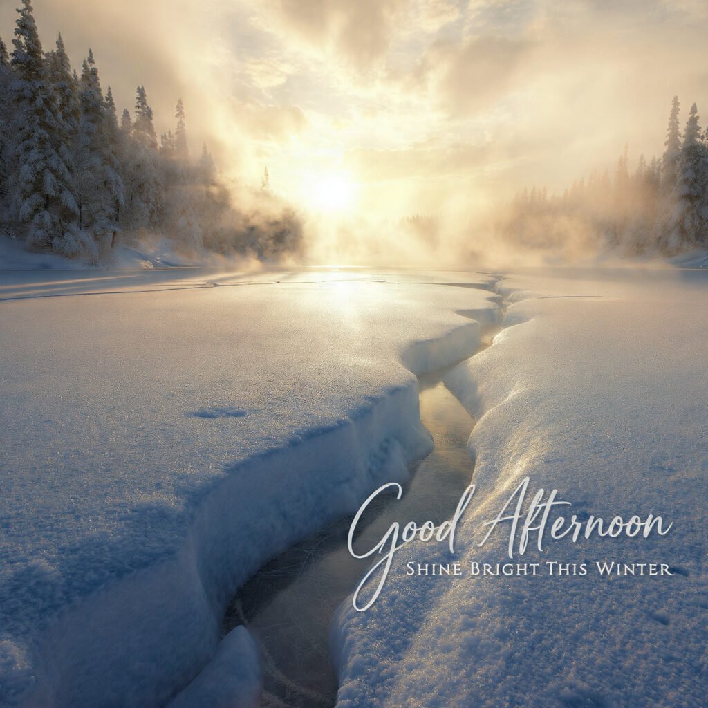 Winter Afternoon Joyful Blessing Pictures
