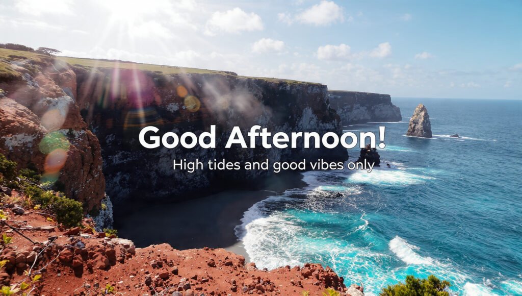 Stunning Beach Afternoon Messages With Quotes