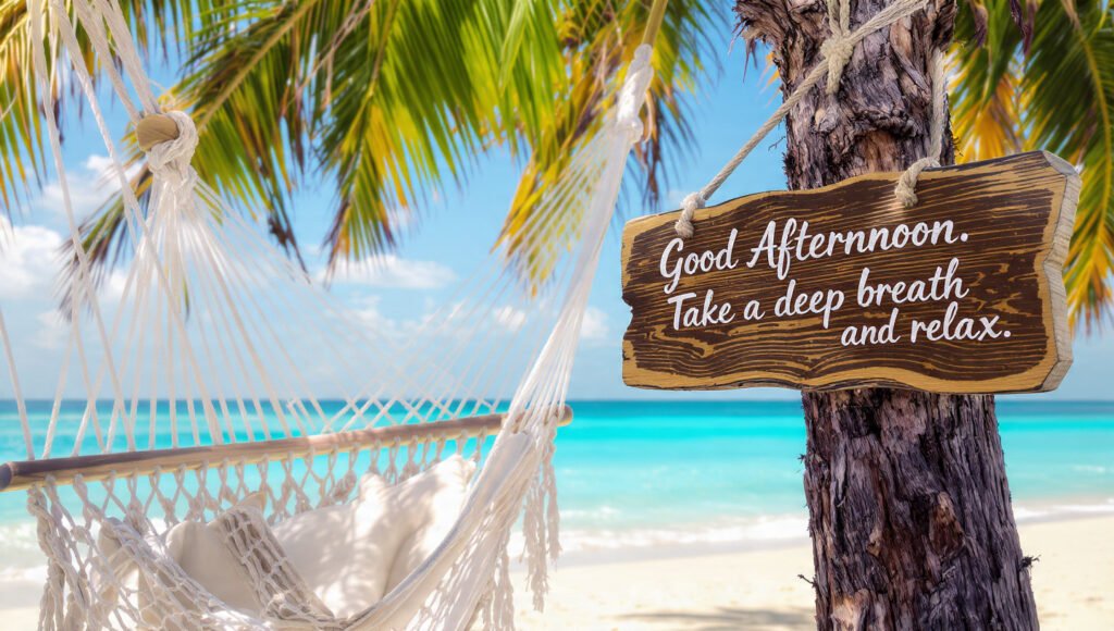 Summer Beach Good Afternoon Quote Images