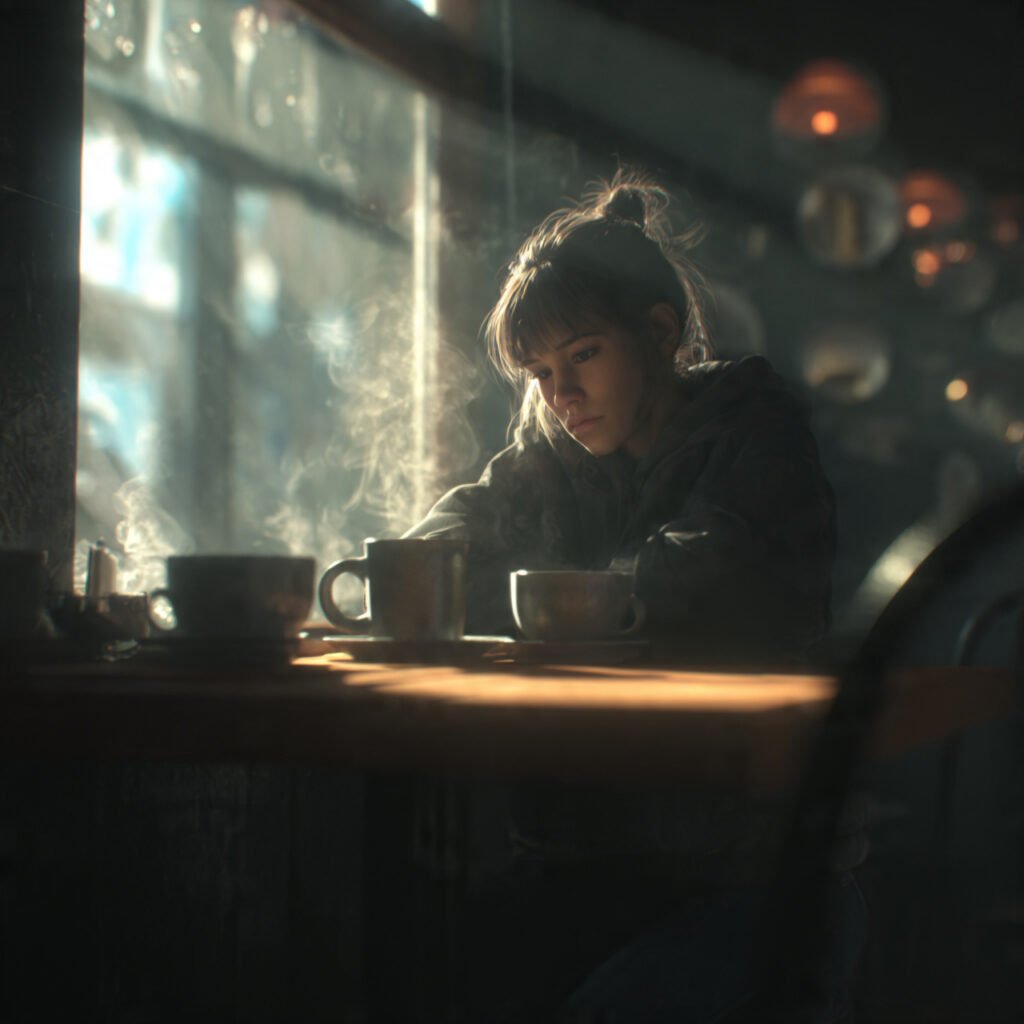 False love creating sorrowful heart moments