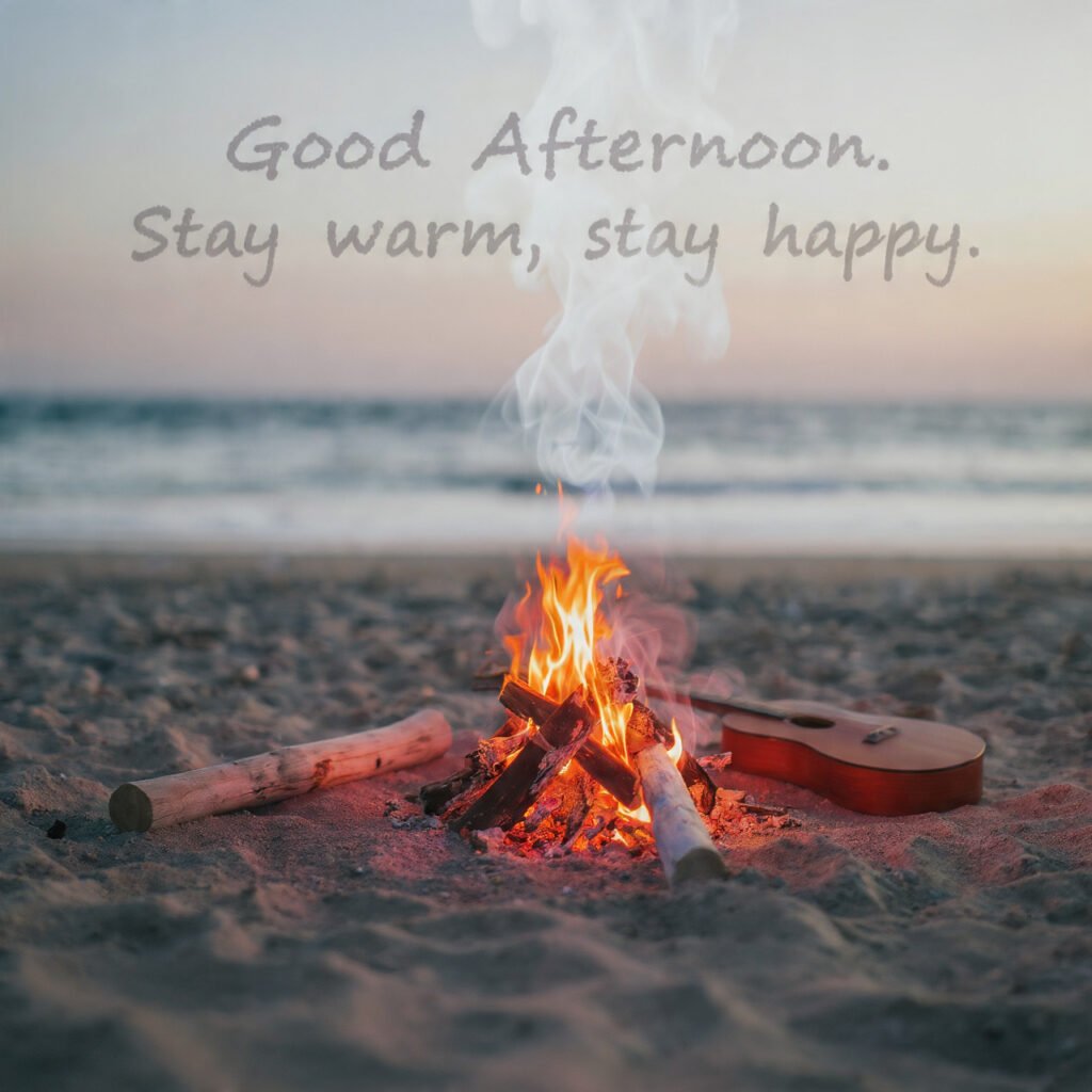 Sunny Beach Good Afternoon Wishes With Quotes