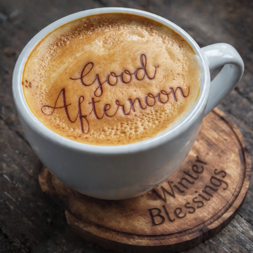 Heartwarming Winter Afternoon Greeting Images