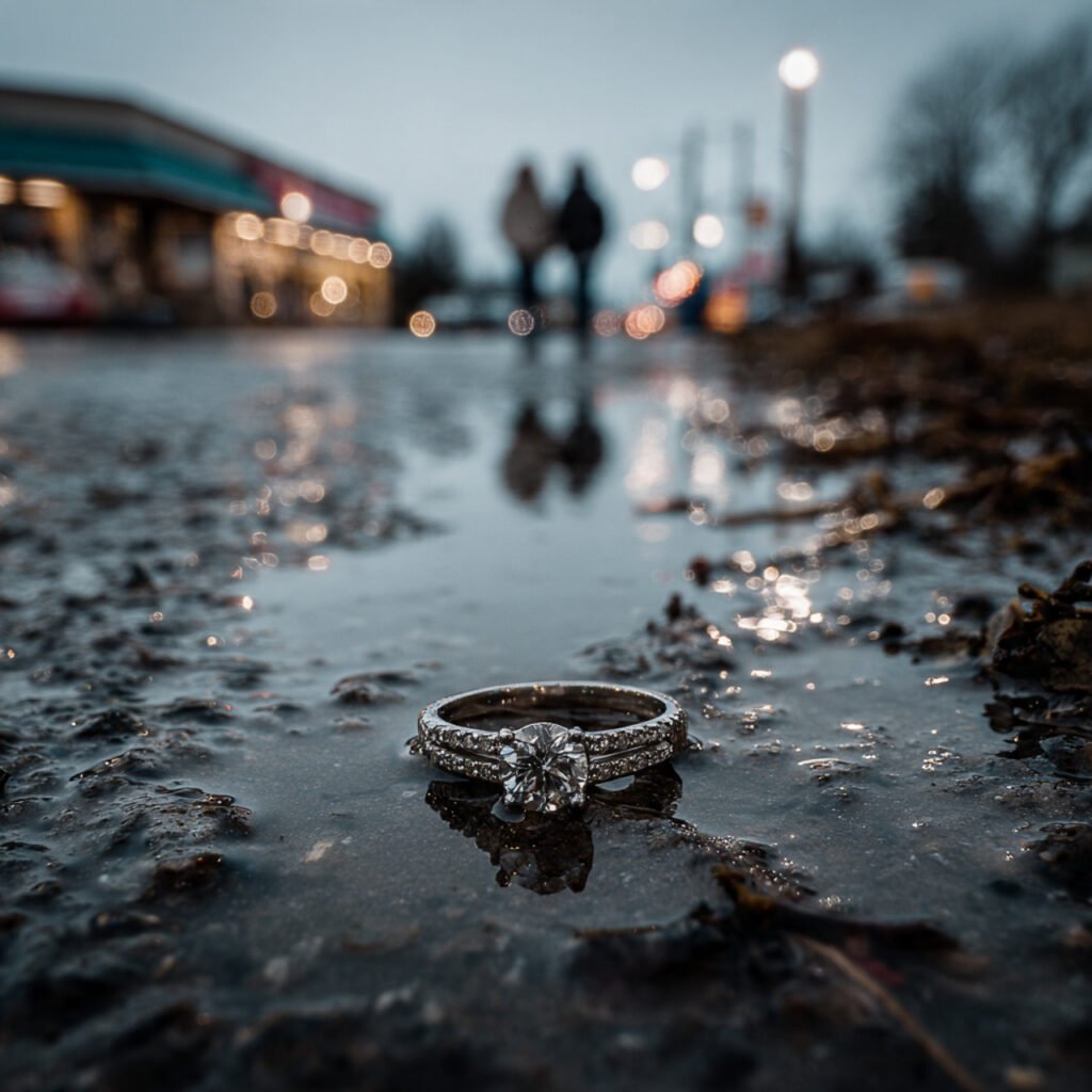 Painful moments of fake romantic love