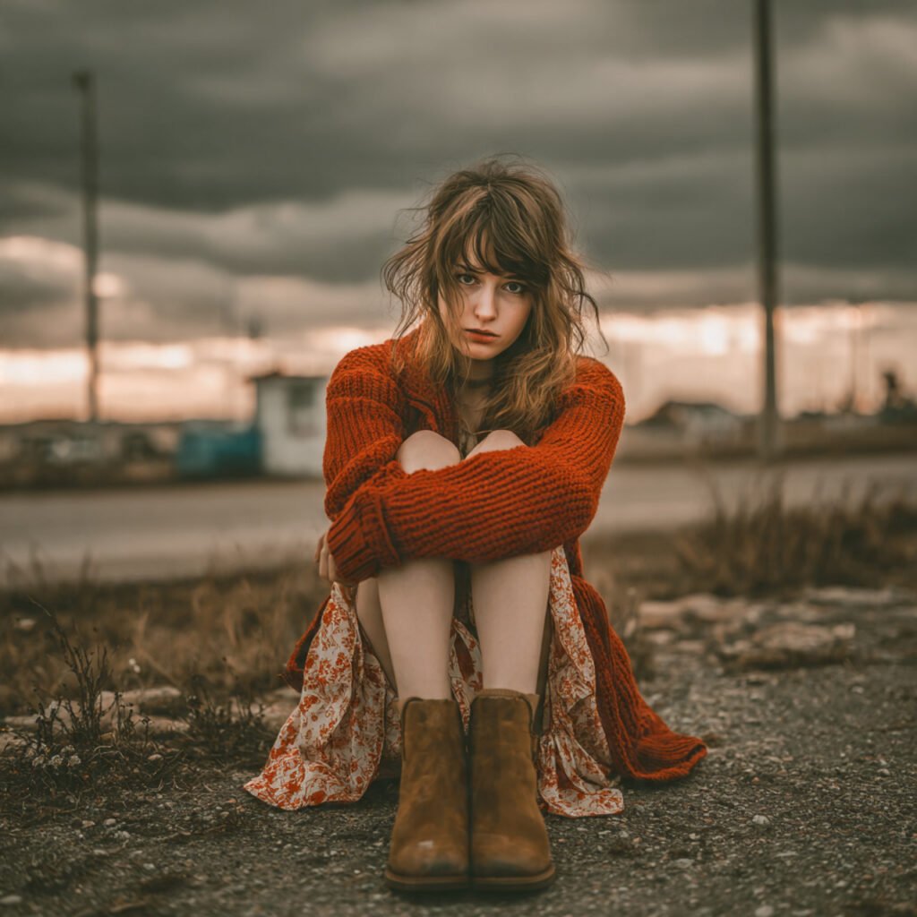 Strong attitude masking lonely heart