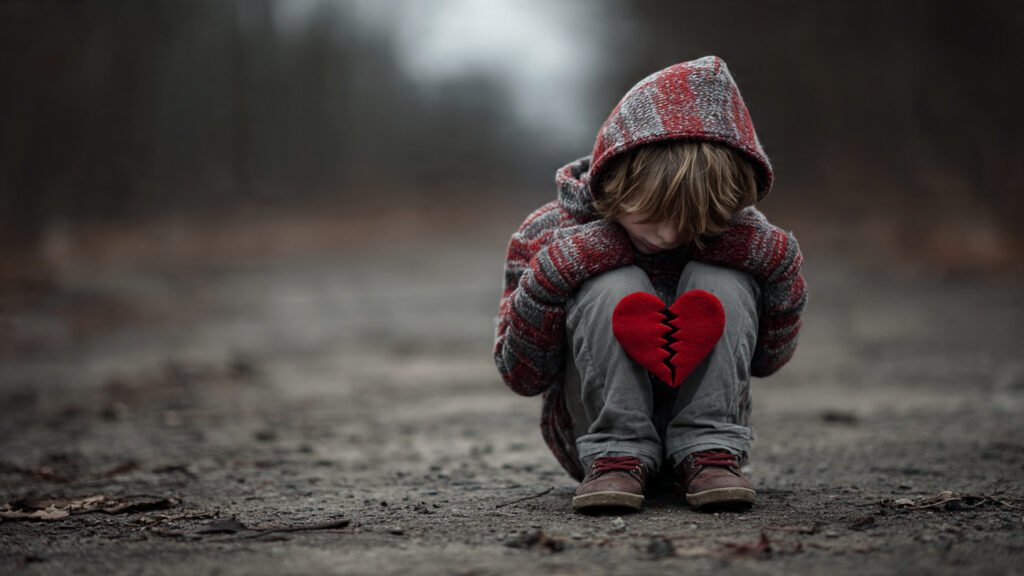 Love failed, heart broken boy