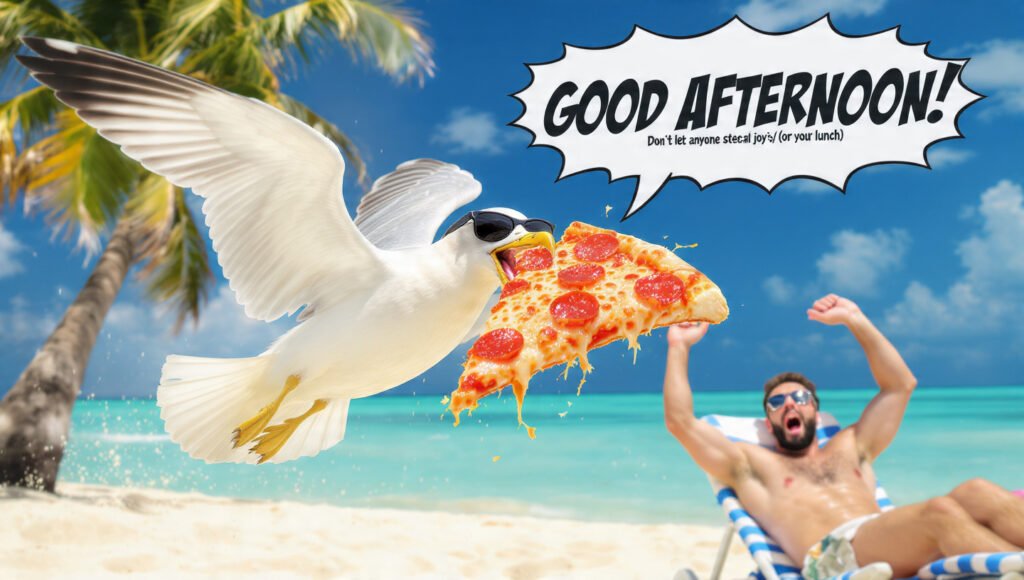 Smiling Moments Funny Afternoon Greeting Images