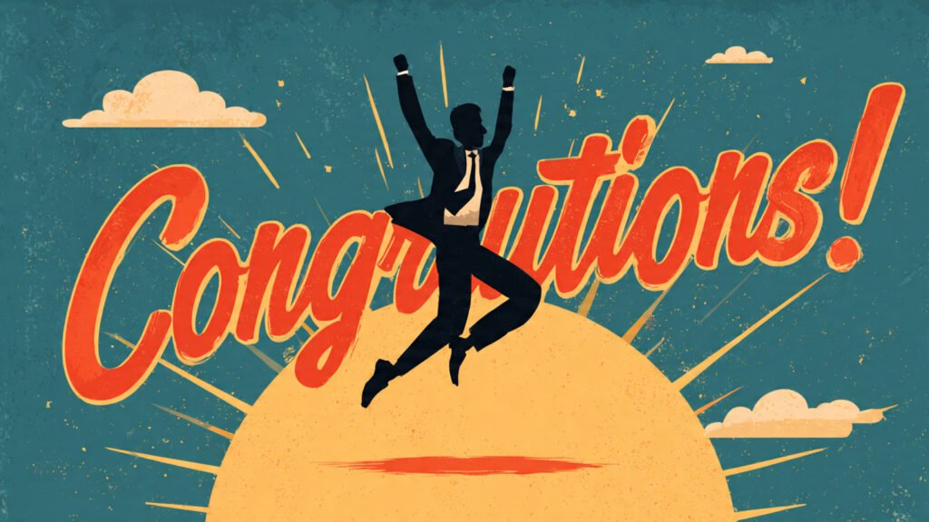 Motivational success images for life milestones