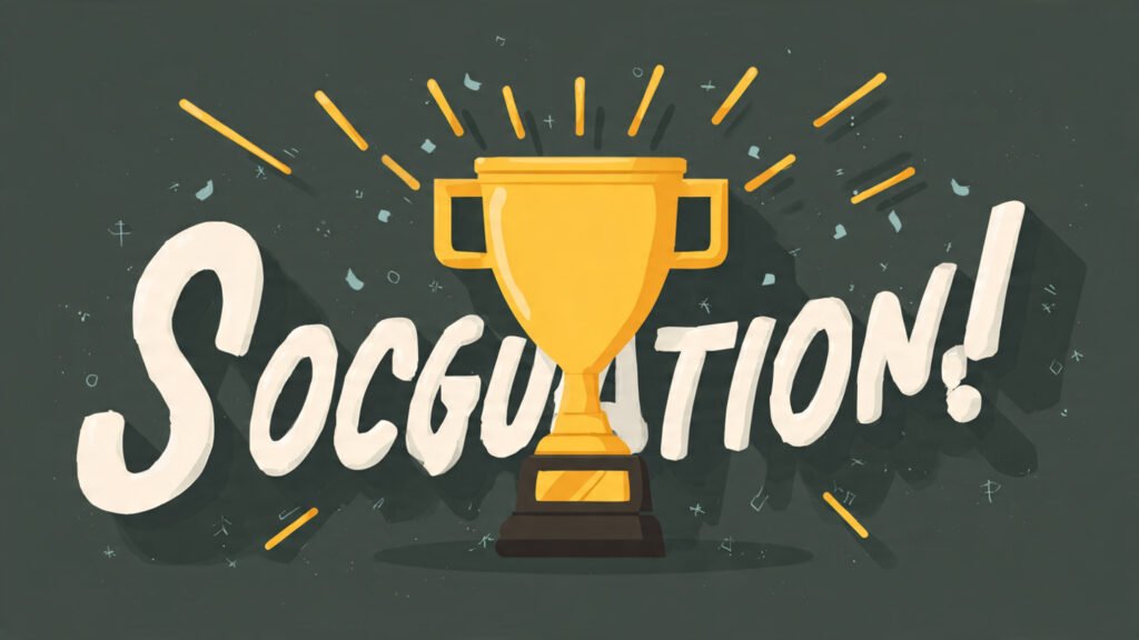 Reward accomplishments with inspirational success images