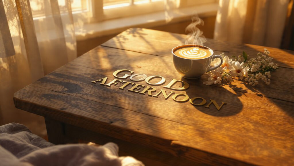 Peaceful Good Afternoon Status Images WhatsApp