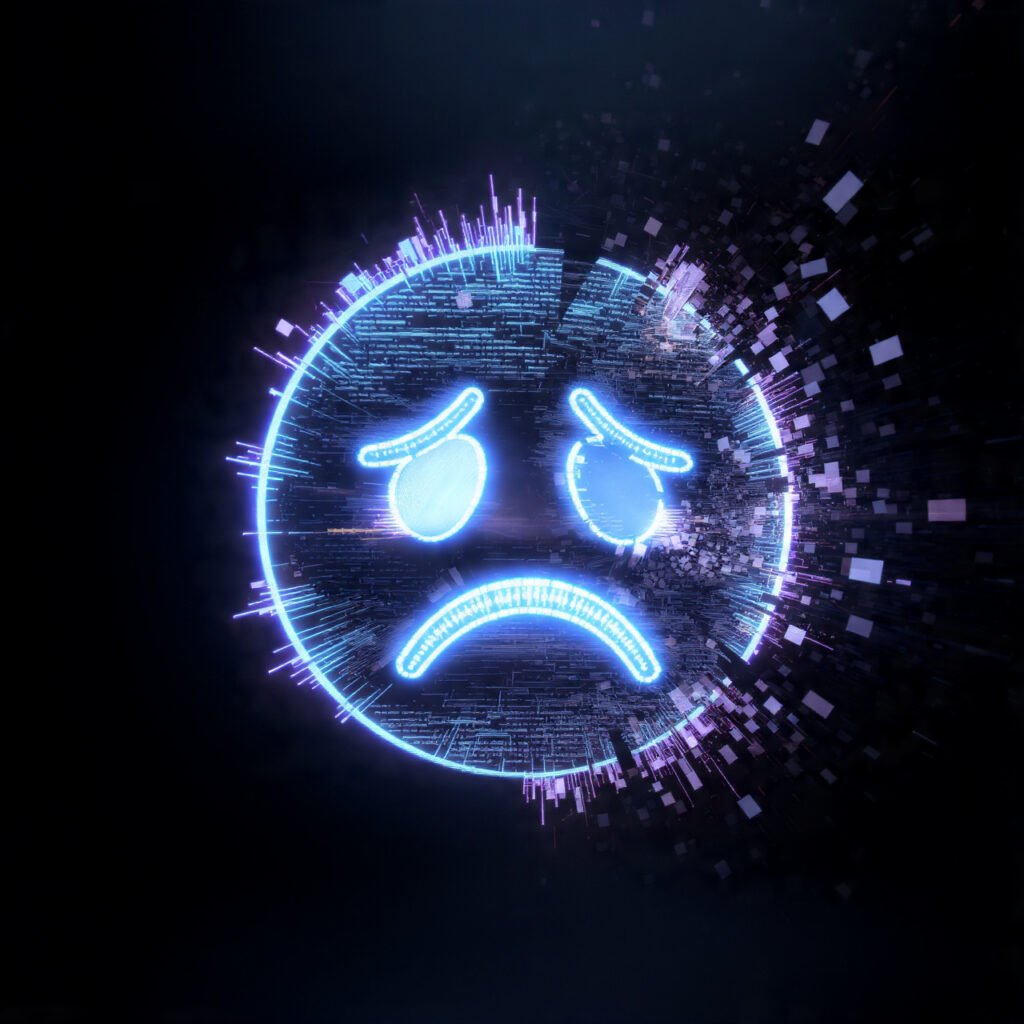 Emojis Reflecting Melancholy And Heartache Daily