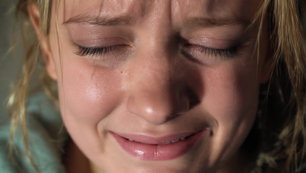 Tears Filled Eyes And Sad Expressions