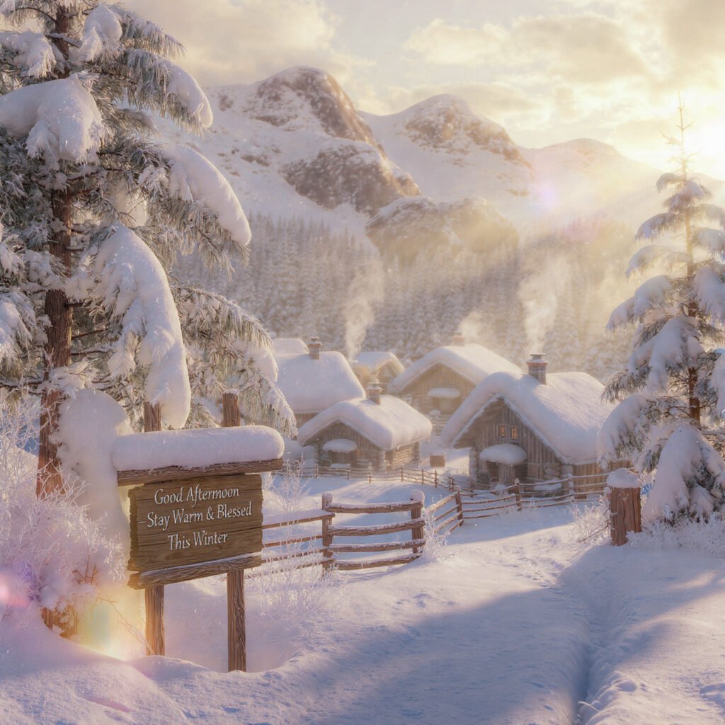 Blessed Winter Afternoon Moments Collection